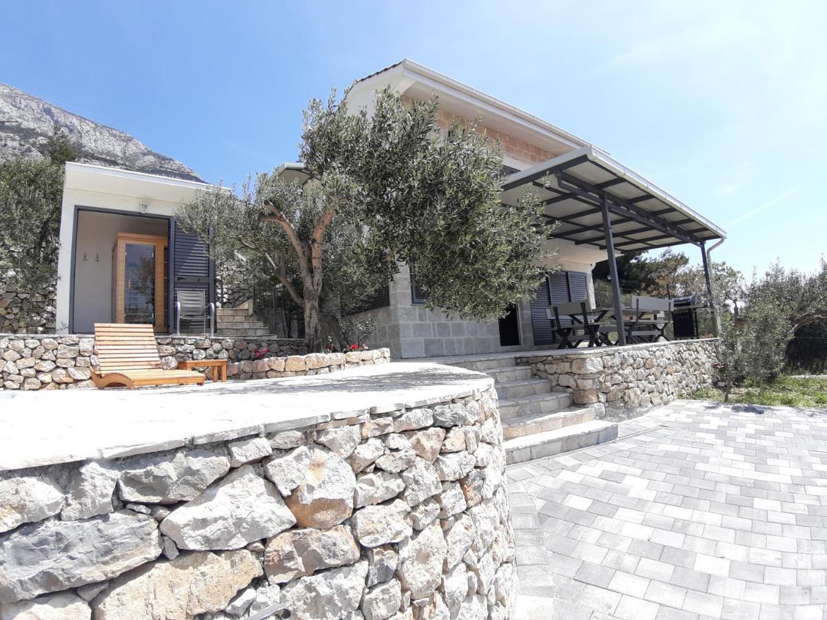 Vila Olive Stone House Makarská Exteriér fotografie