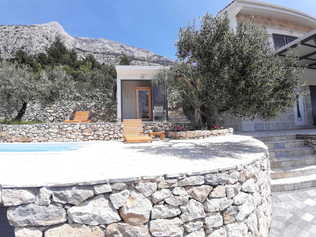 Vila Olive Stone House Makarská Exteriér fotografie