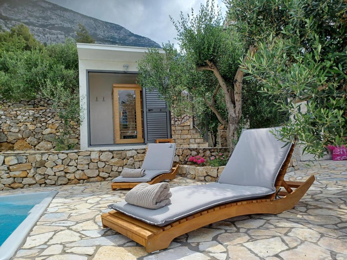 Vila Olive Stone House Makarská Exteriér fotografie
