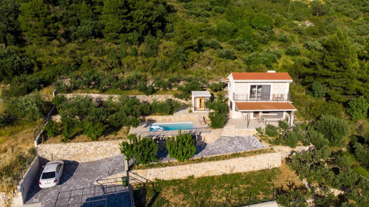 Vila Olive Stone House Makarská Exteriér fotografie
