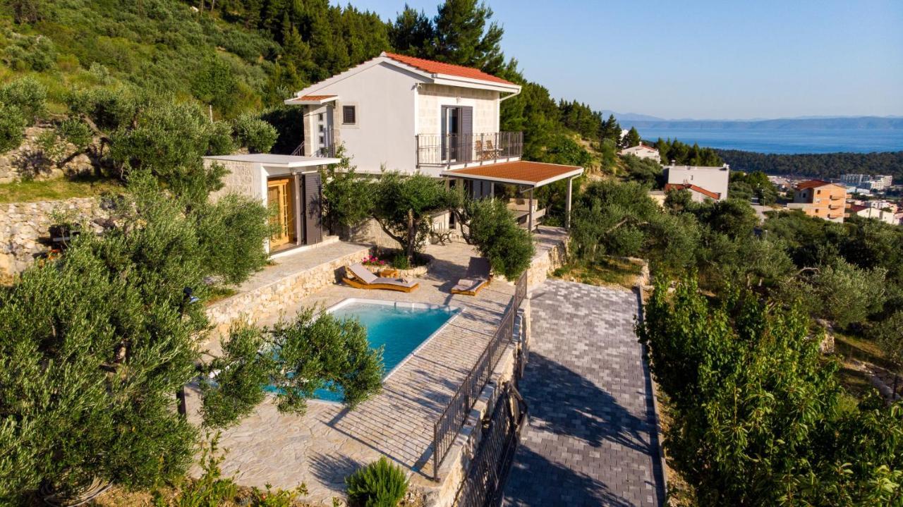 Vila Olive Stone House Makarská Exteriér fotografie