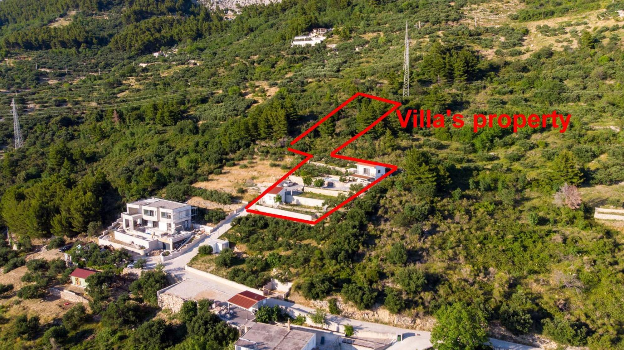 Vila Olive Stone House Makarská Exteriér fotografie